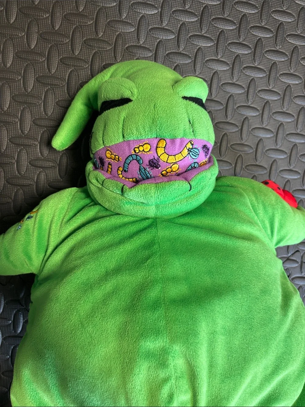 Green Plush Oogie Boogie-Inspired Stuffy Nightmare Before Christmas Halloween